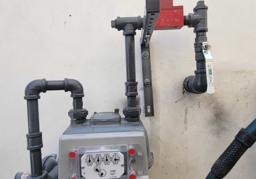 Leak Be Gone Plumbing leak detection system with sensors and valves.